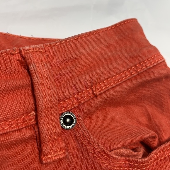 WOMEN’S The Limited Portland Orange Skinny Leg Low Rise Jeans Size 2R - Picture 11 of 11
